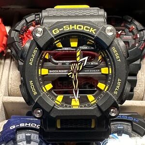 G-Shock Watch Men’s Yellow and Black New